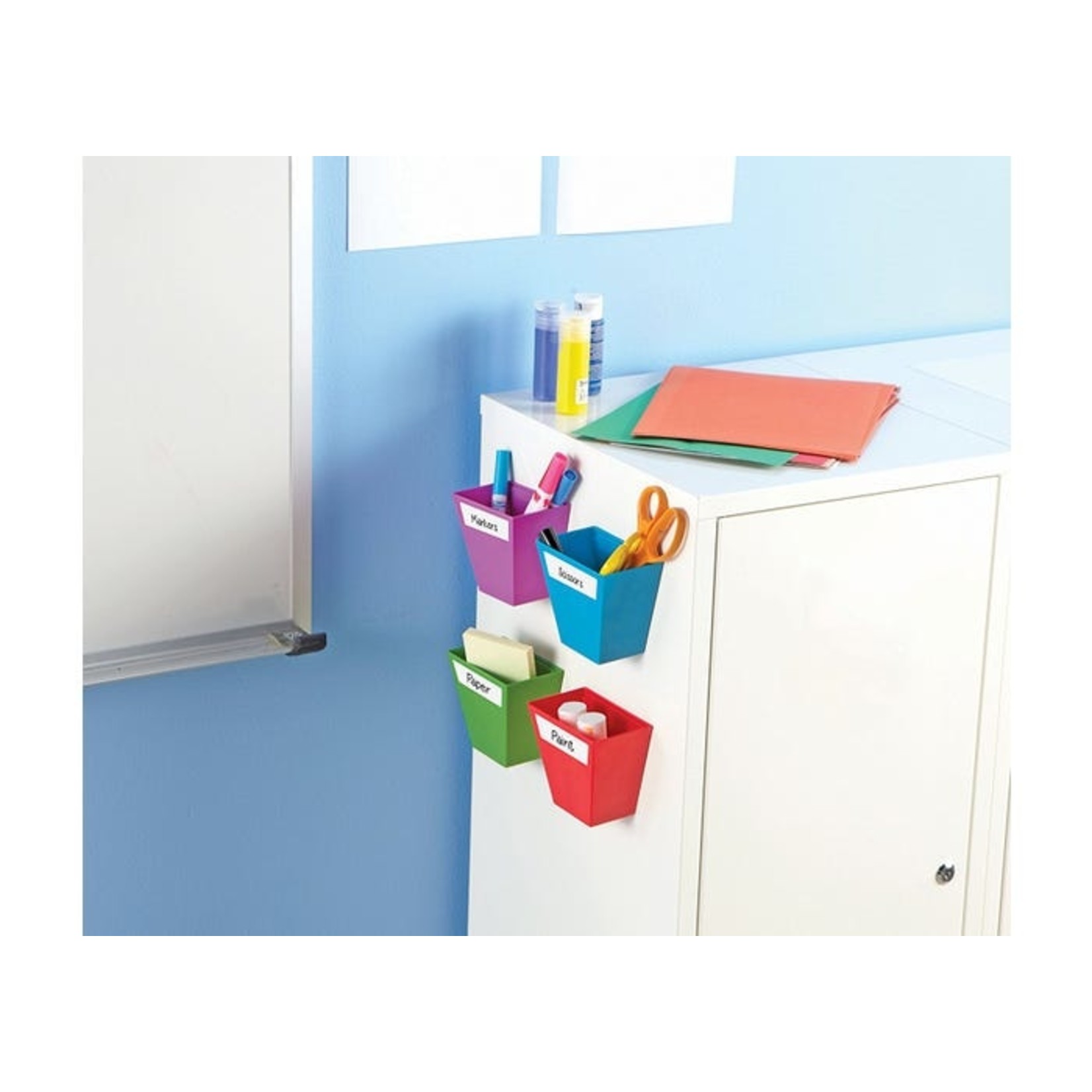 LEARNING RESOURCES INC Magnetic Create-a-Space™ Storage Boxes (Set of 4)