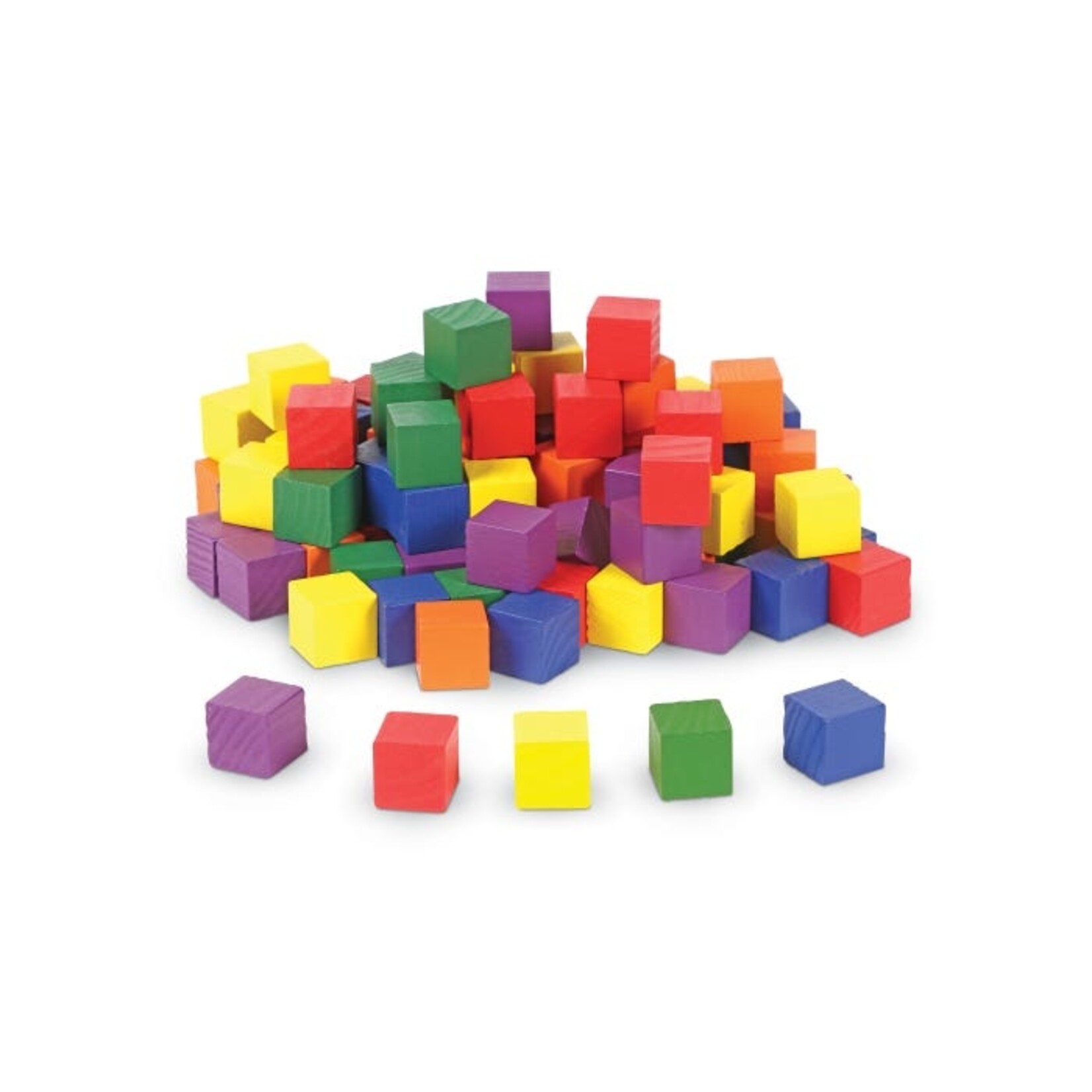 LEARNING RESOURCES INC Wooden Color Cubes™ (Set of 102)
