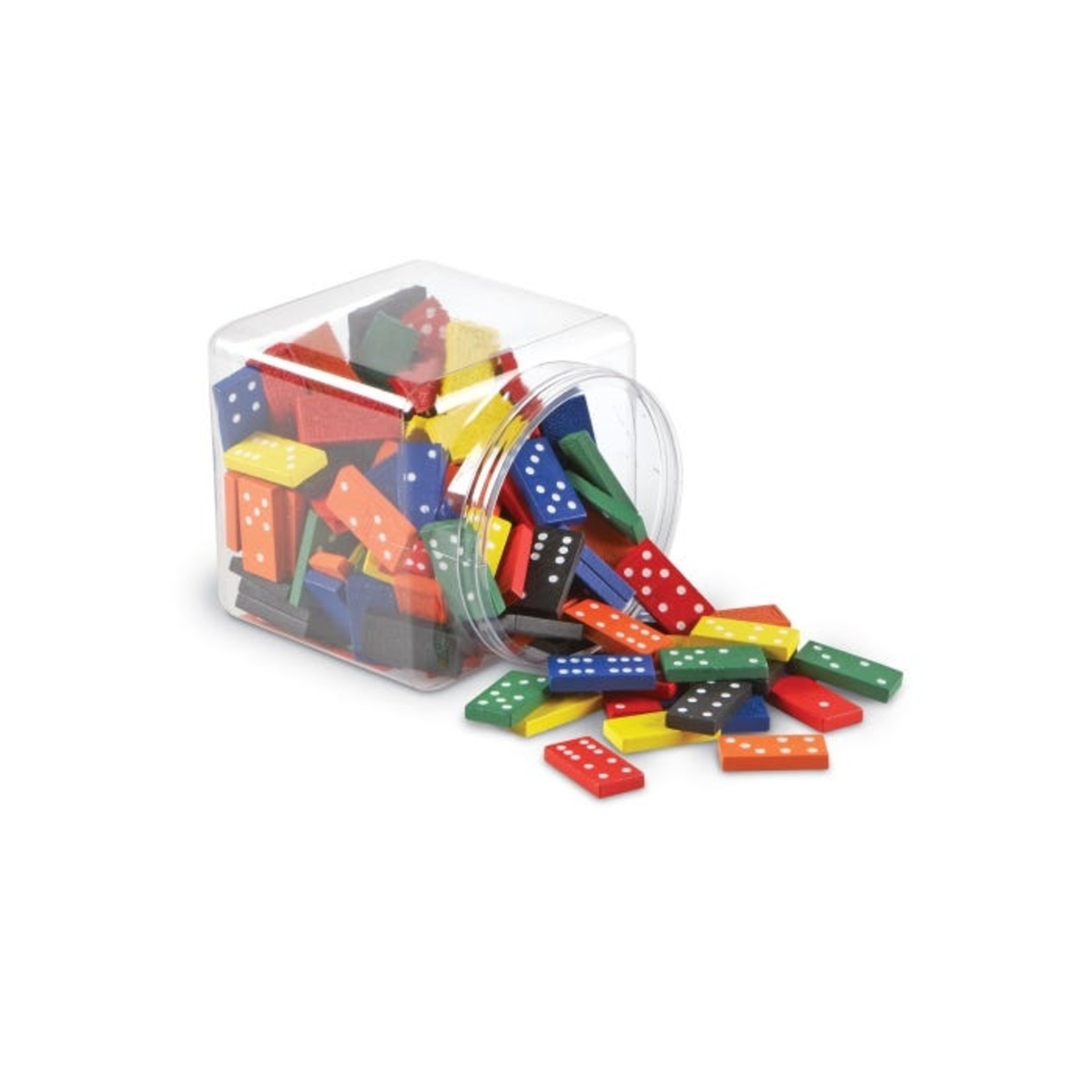 LEARNING RESOURCES INC Double-Six Wooden Dominoes