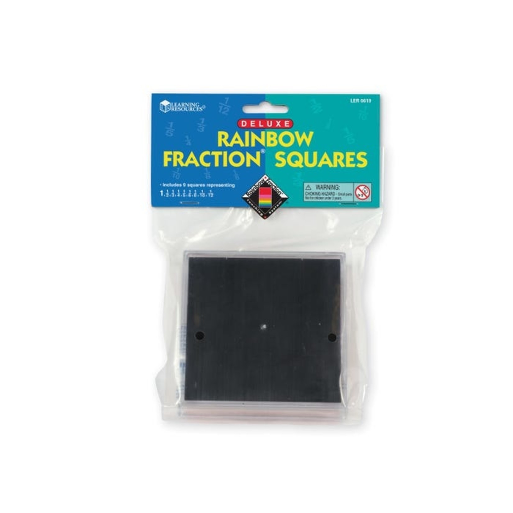 LEARNING RESOURCES INC Rainbow Fraction® Squares