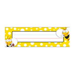 CARSON DELLOSA PUBLISHING CO Buzz–Worthy Bees Nameplates