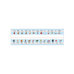 CARSON DELLOSA PUBLISHING CO Alphabet Nameplates Grade PK-5