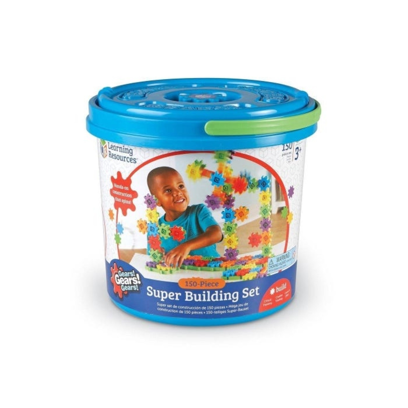 LEARNING RESOURCES INC Gears! Gears! Gears!® Super Building Set (Set of 150)