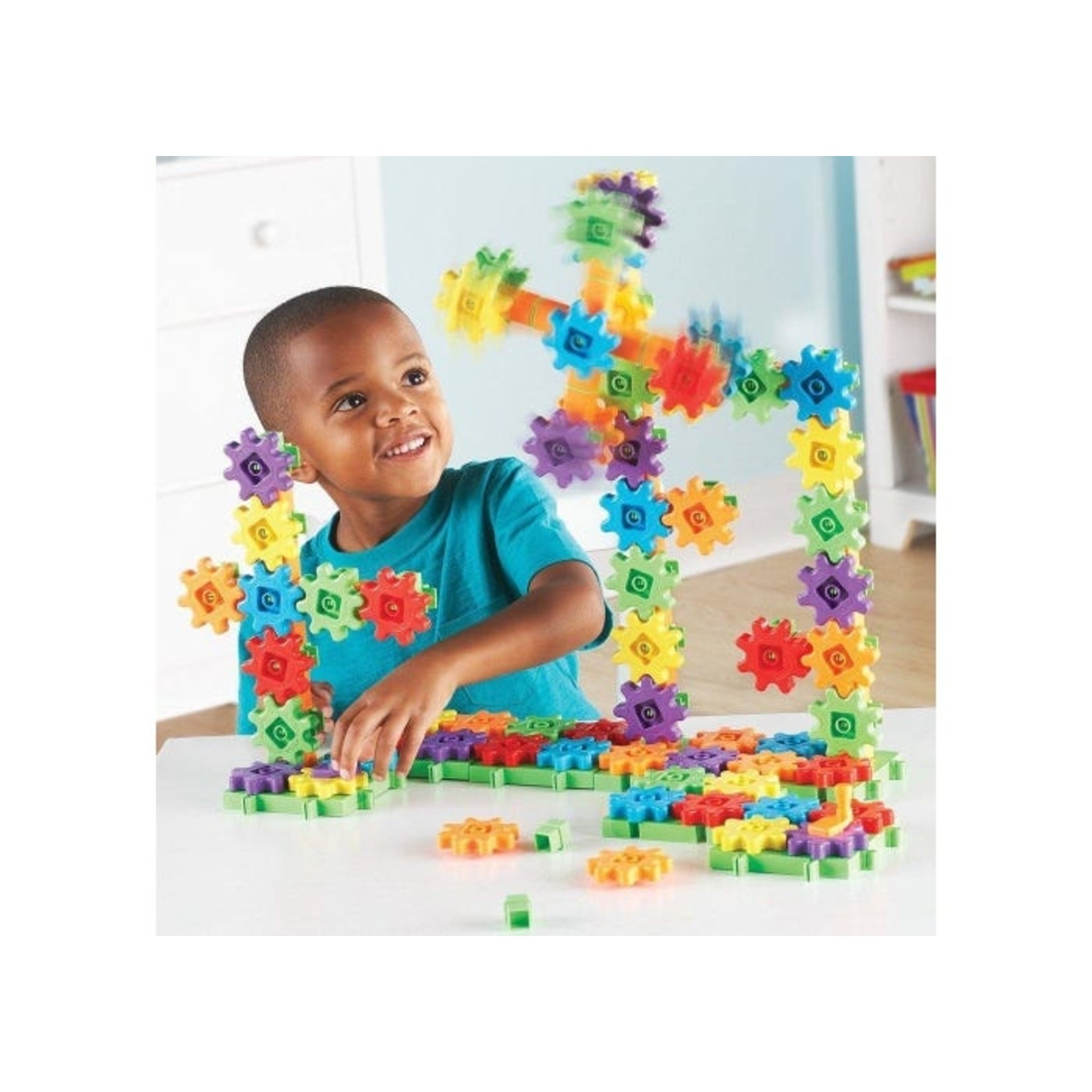 LEARNING RESOURCES INC Gears! Gears! Gears!® Super Building Set (Set of 150)