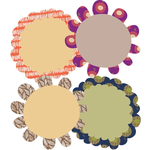 CARSON DELLOSA PUBLISHING CO You-Nique Flowers Mini Cut-Outs