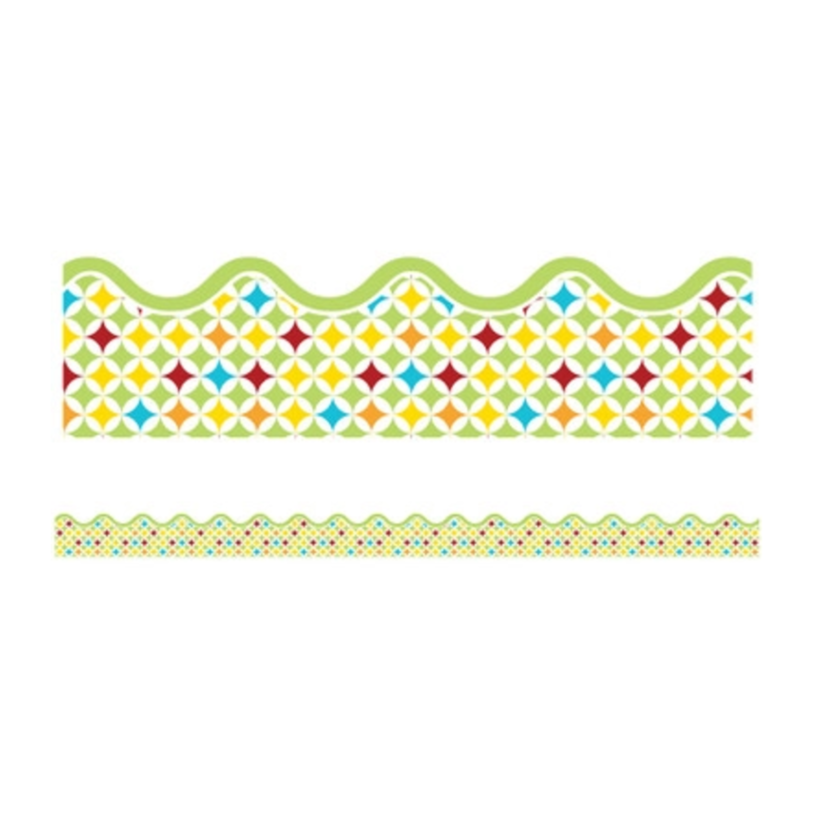 CARSON DELLOSA PUBLISHING CO Hipster Stardust Scalloped Borders