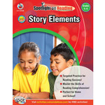 CARSON DELLOSA PUBLISHING CO Spotlight on Reading: Story Elements Resource Book Grade 5-6