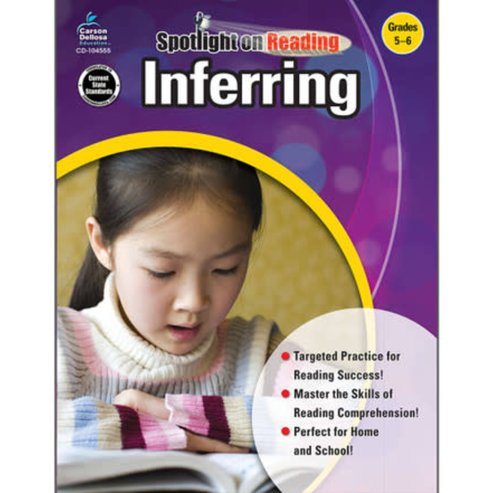 CARSON DELLOSA PUBLISHING CO Inferring Resource Book Grade 5-6 Paperback