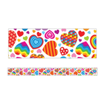 CARSON DELLOSA PUBLISHING CO Groovy Hearts Straight Borders