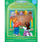 CARSON DELLOSA PUBLISHING CO Dot-to-Dot Bible Pictures Activity Book Grade 1-3