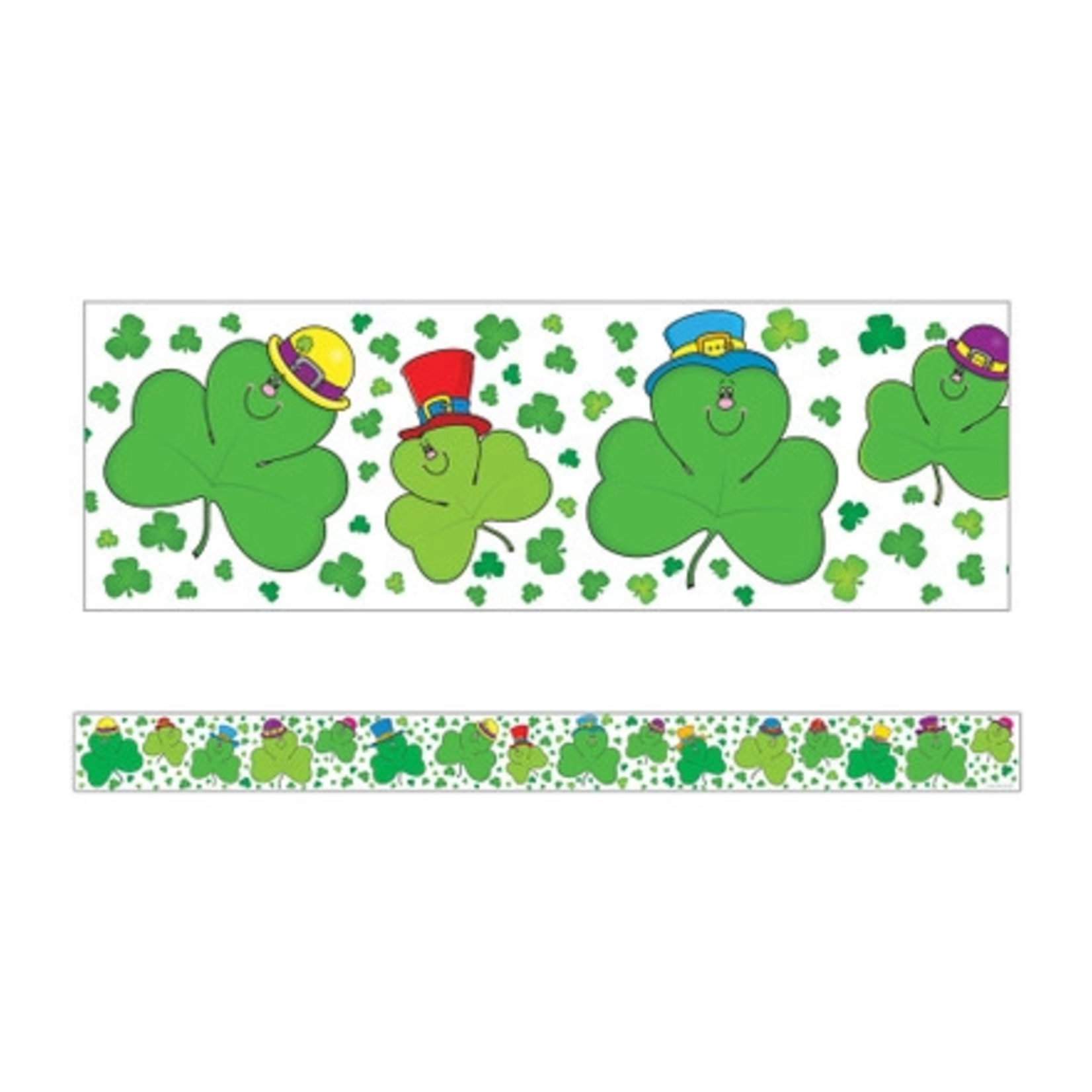 CARSON DELLOSA PUBLISHING CO Shamrocks Straight Borders