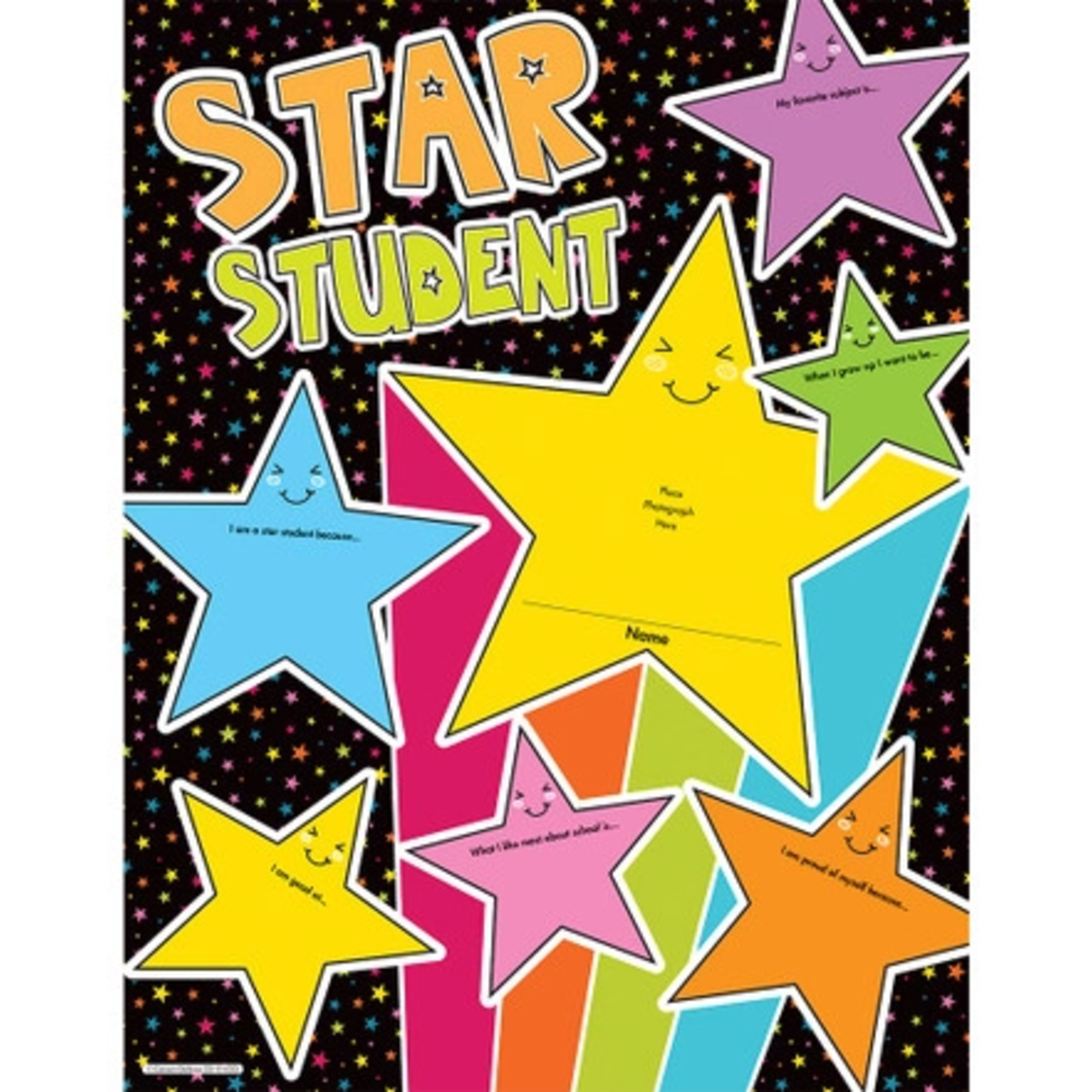 CARSON DELLOSA PUBLISHING CO Star Student Chart