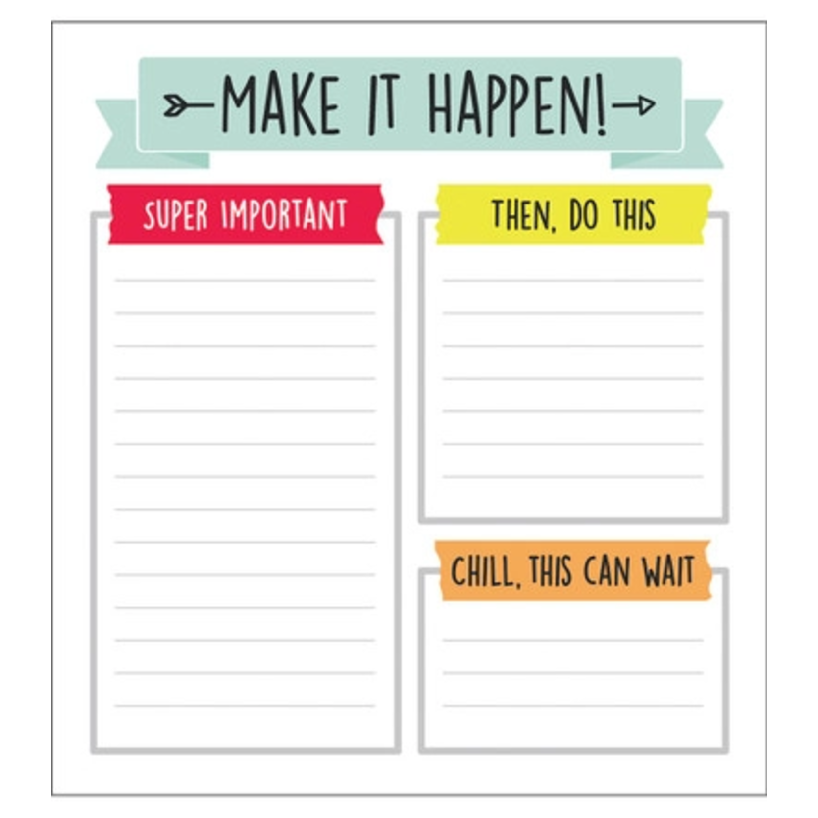 CARSON DELLOSA PUBLISHING CO Aim High Notepad