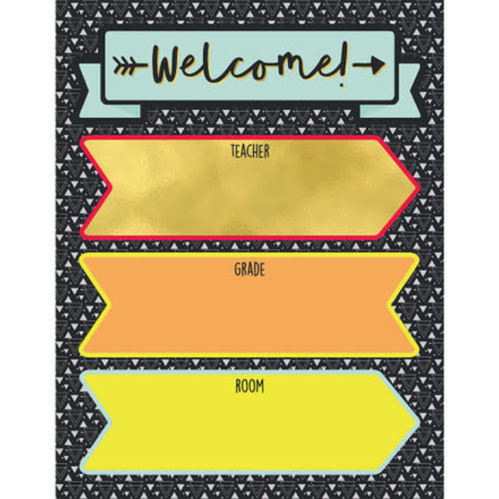 CARSON DELLOSA PUBLISHING CO Aim High Welcome Chart