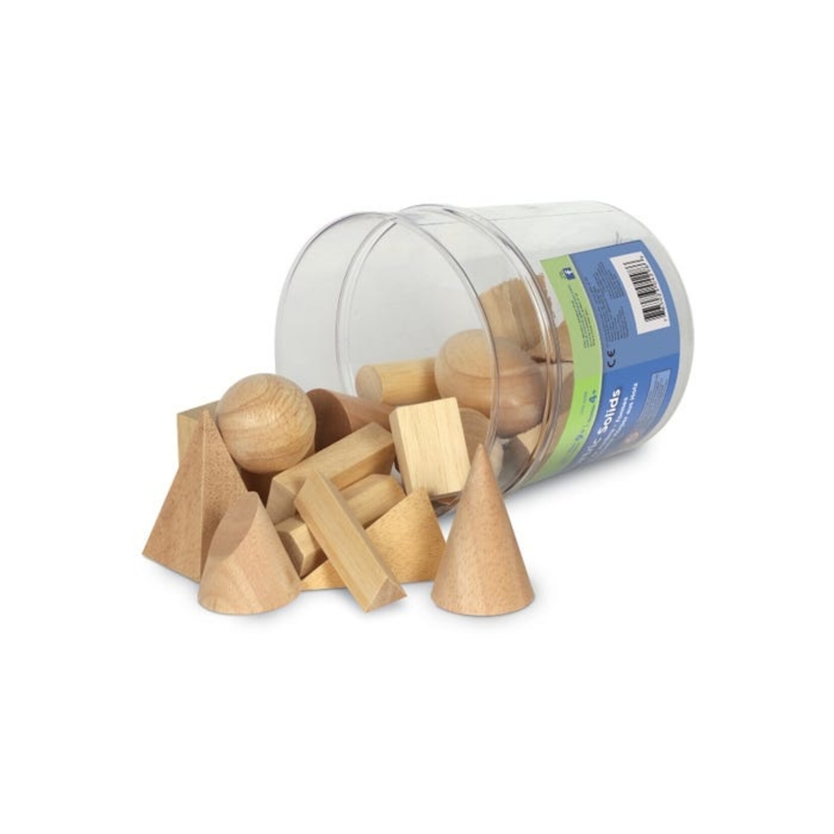 LEARNING RESOURCES INC Wooden Geometric Solids