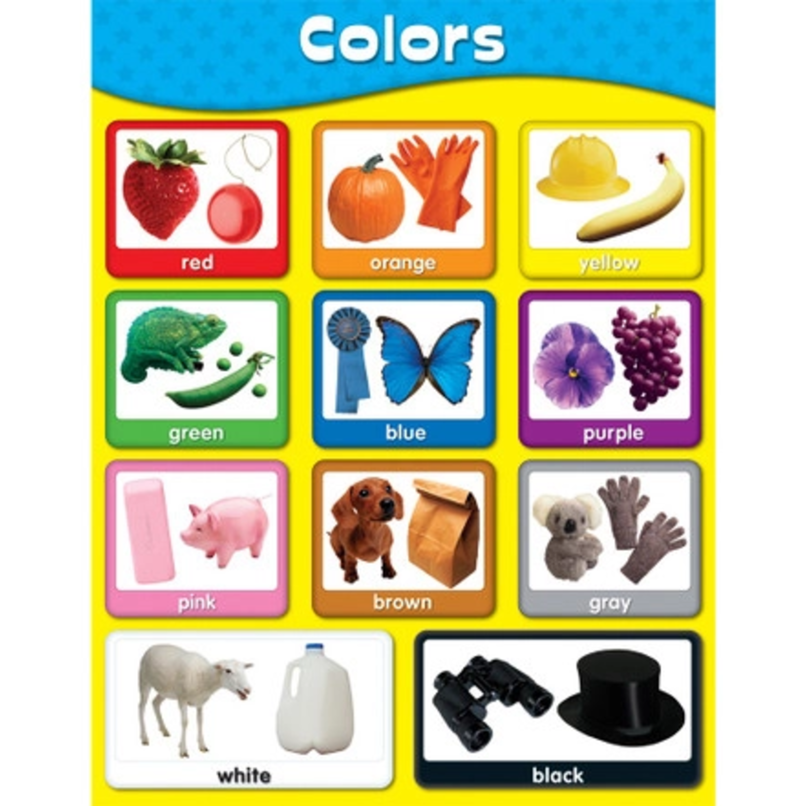 CARSON DELLOSA PUBLISHING CO Colors Chart Grade PK-2