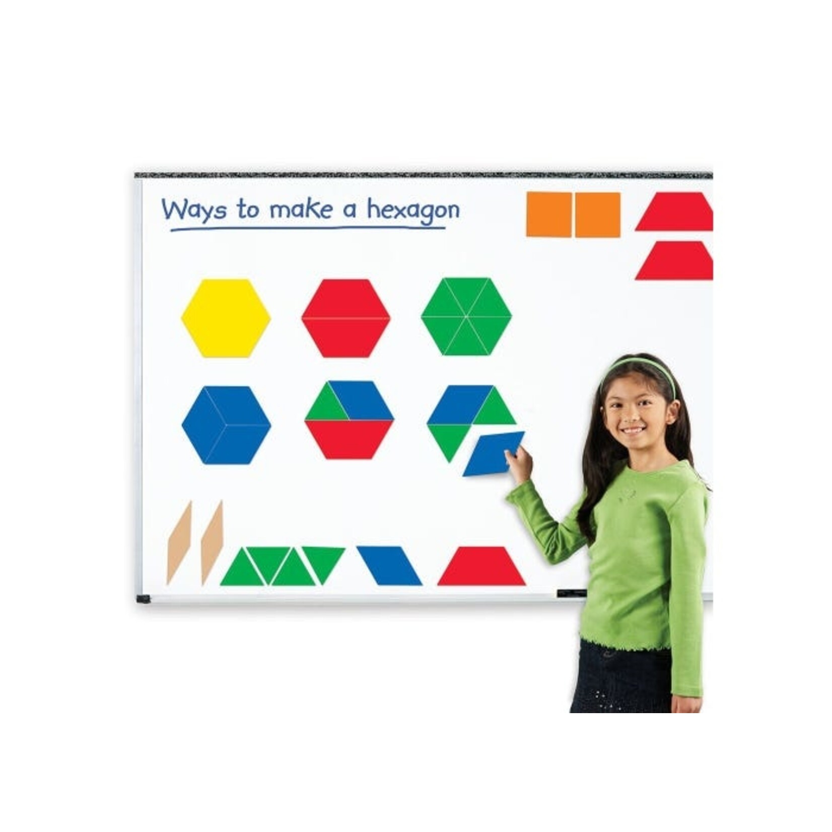LEARNING RESOURCES INC Giant Magnetic Pattern Blocks