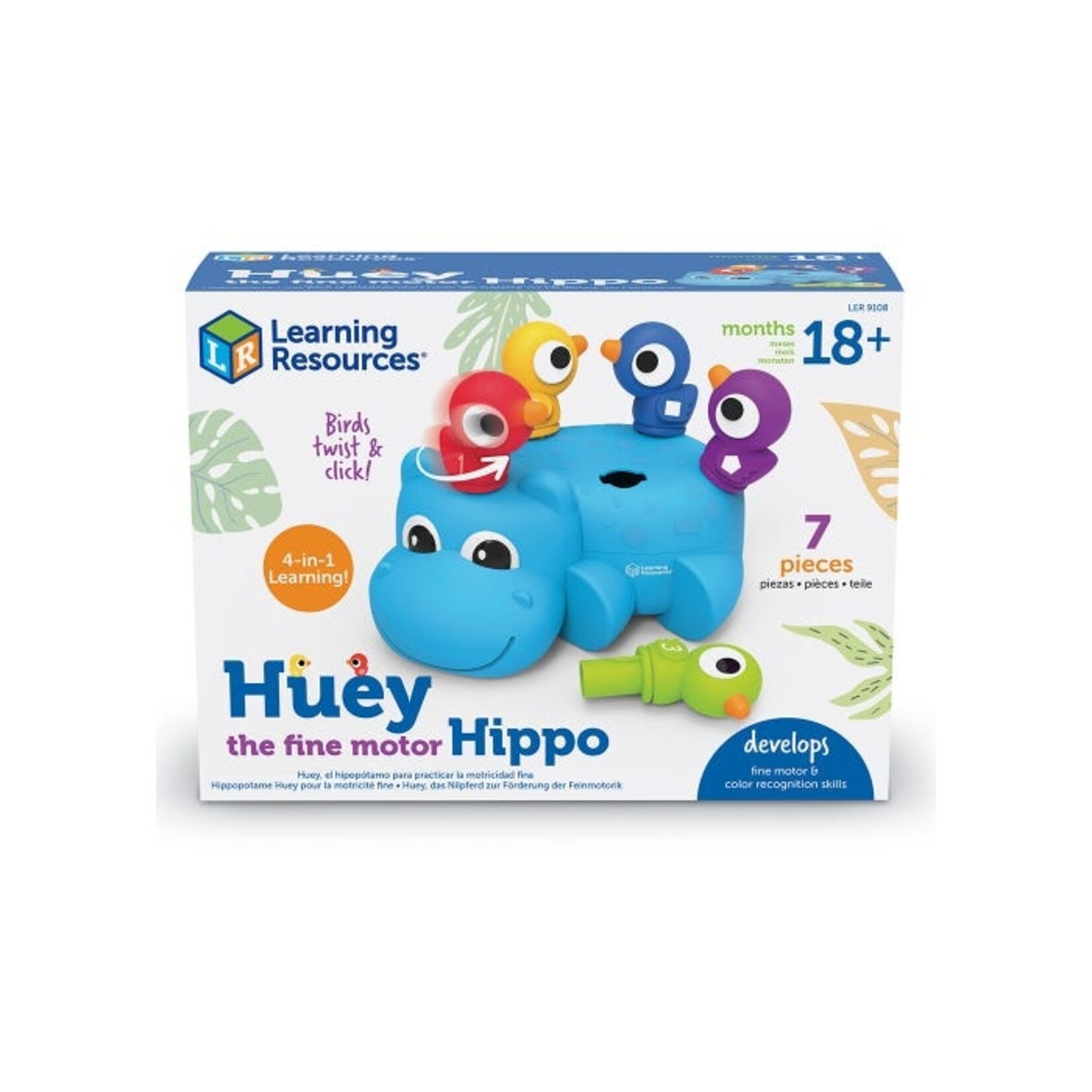 LEARNING RESOURCES INC Huey the Fine Motor Hippo