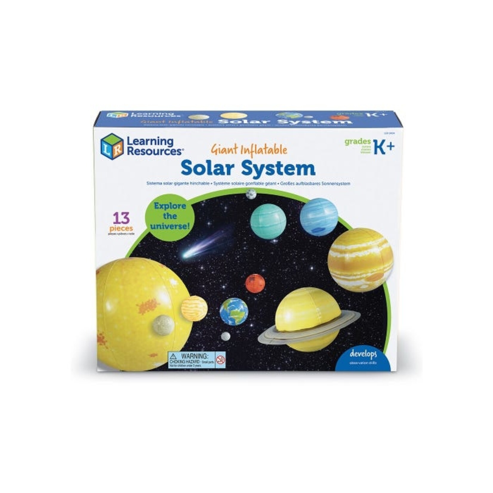 LEARNING RESOURCES INC Inflatable Solar System Set