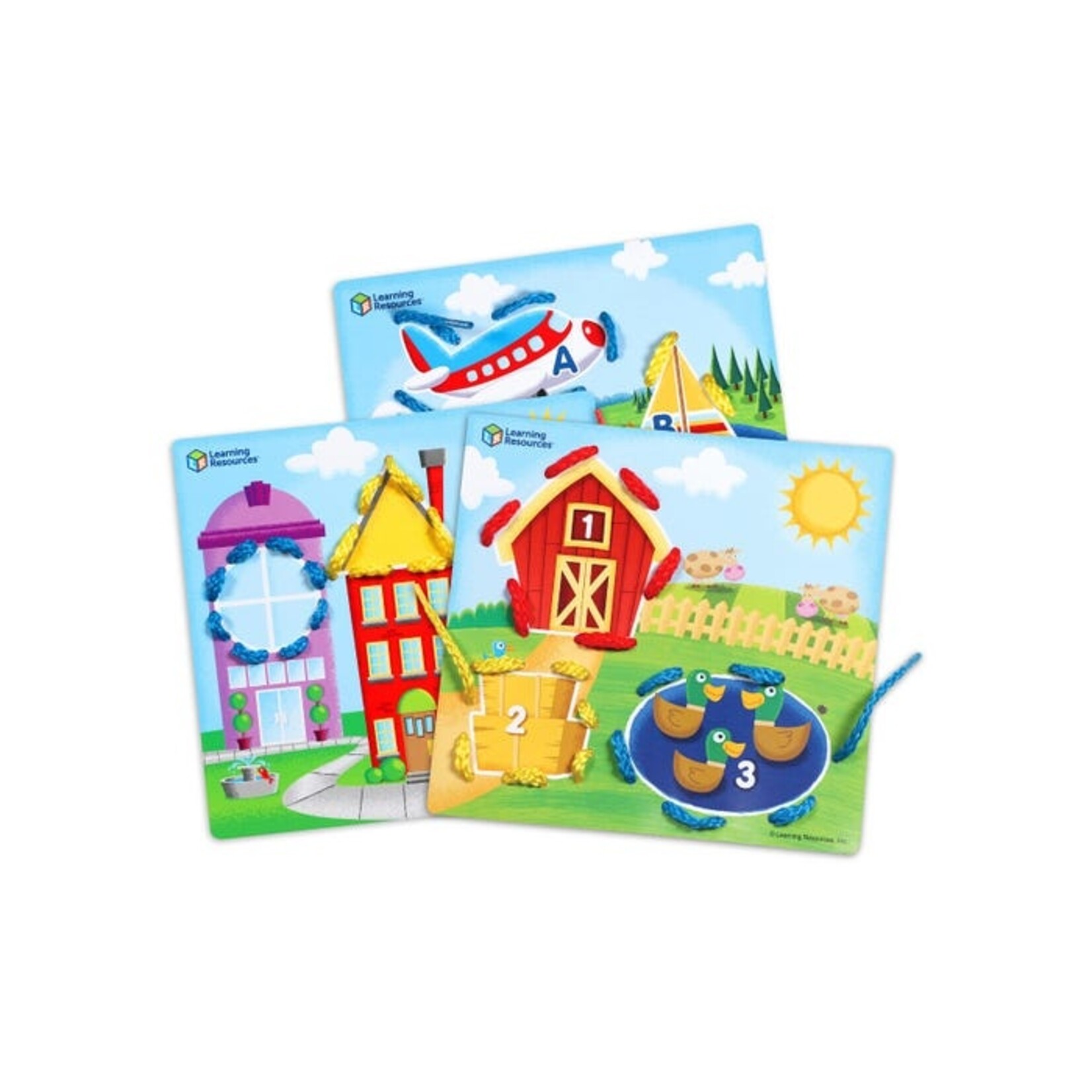 LEARNING RESOURCES INC Learning Laces Skill Boards