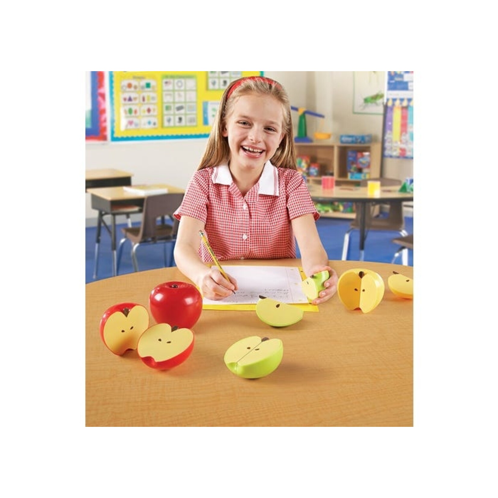 LEARNING RESOURCES INC Magnetic Apple Fractions