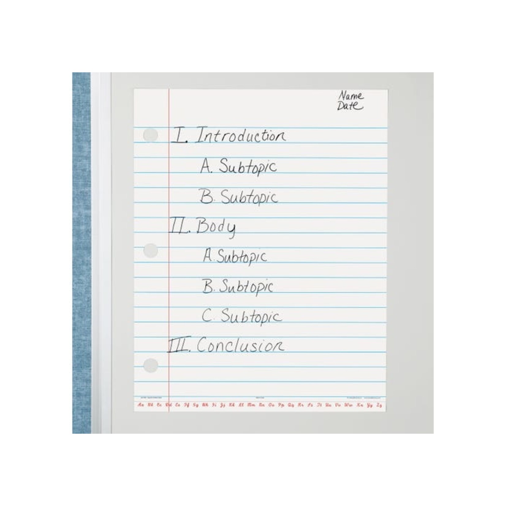 LEARNING RESOURCES INC Magnetic Notebook Paper