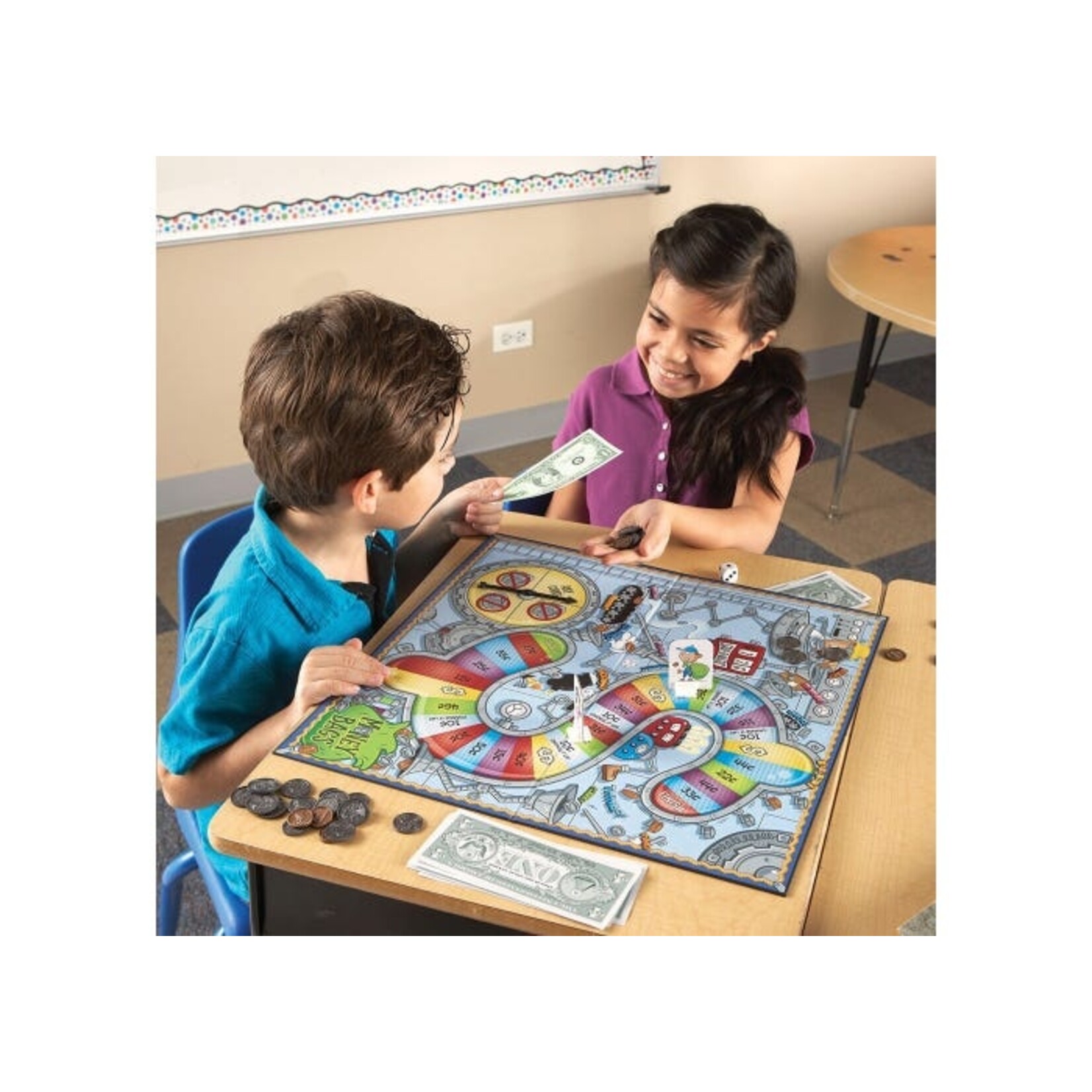 LEARNING RESOURCES INC Money Bags™ Coin Value Game