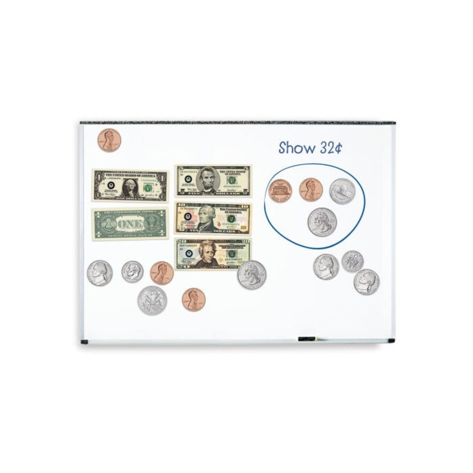 LEARNING RESOURCES INC Double-Sided Magnetic Money