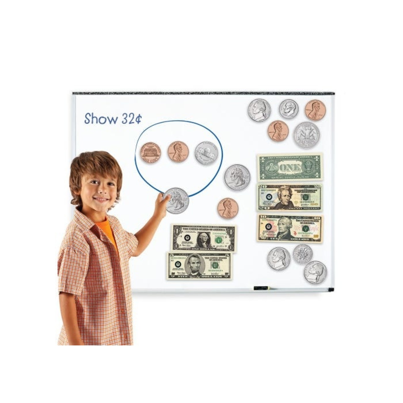 LEARNING RESOURCES INC Double-Sided Magnetic Money