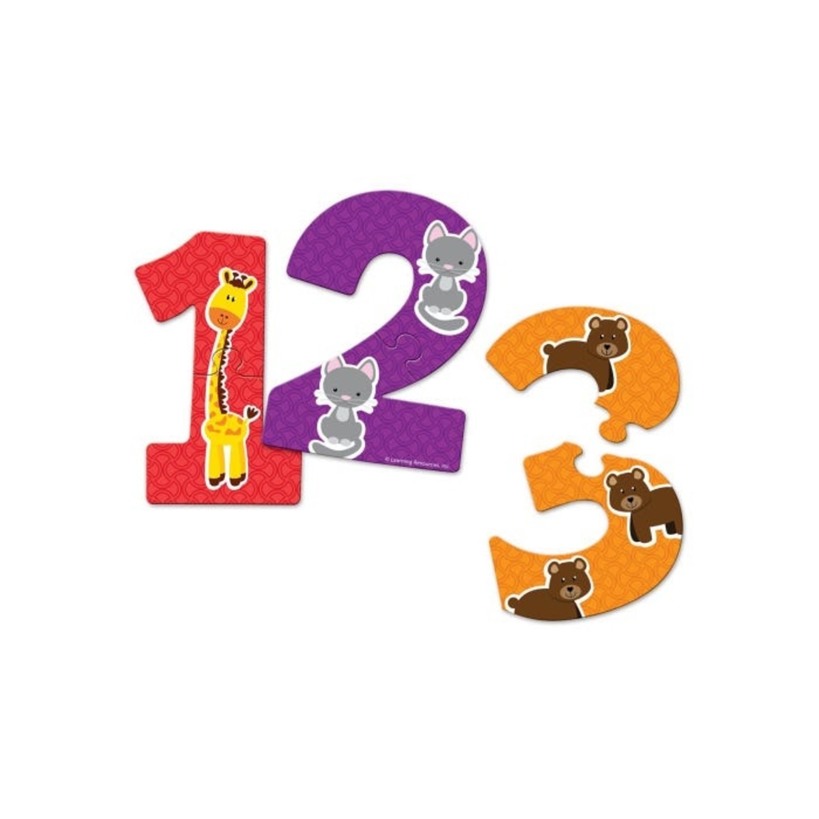 LEARNING RESOURCES INC Number Puzzle Cards