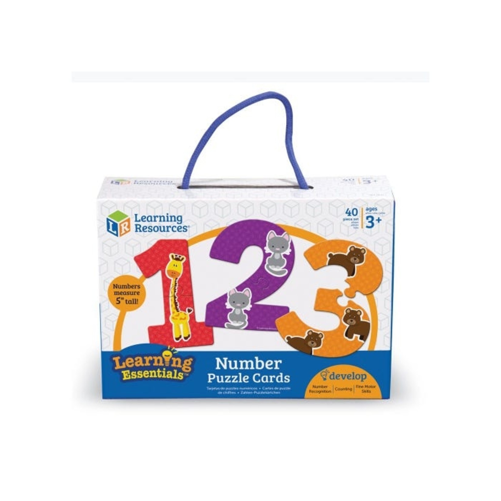 LEARNING RESOURCES INC Number Puzzle Cards