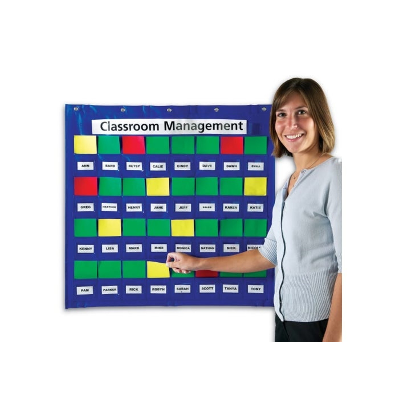 LEARNING RESOURCES INC Junior Organization Station® Pocket Chart