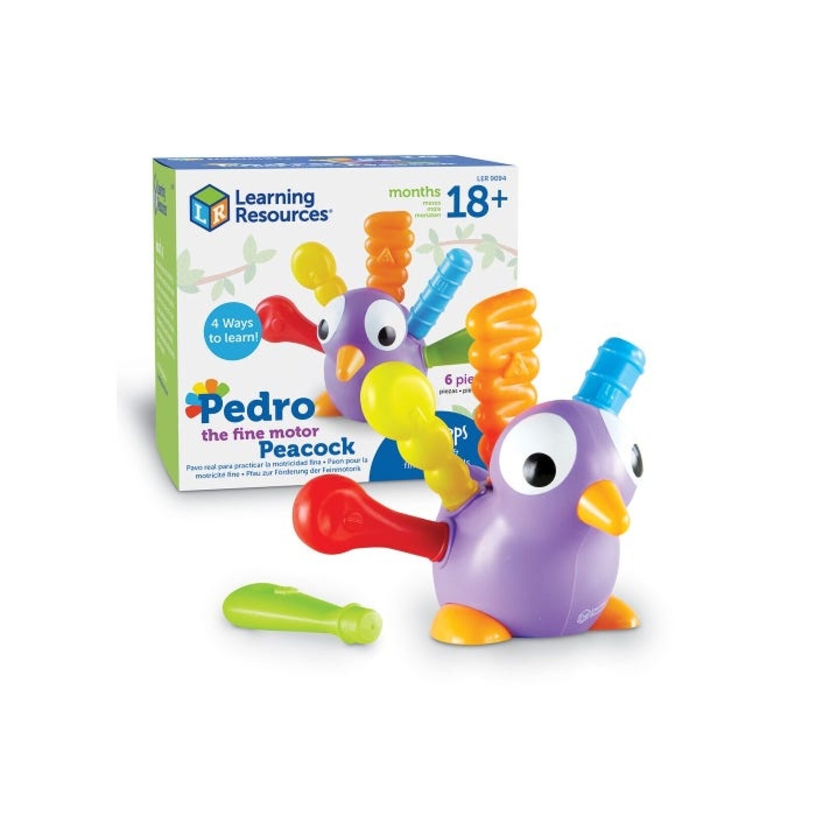 LEARNING RESOURCES INC Pedro the Fine Motor Peacock