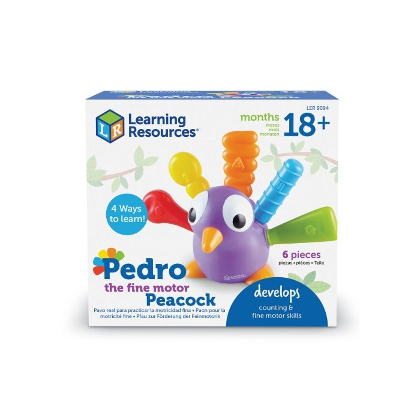LEARNING RESOURCES INC Pedro the Fine Motor Peacock