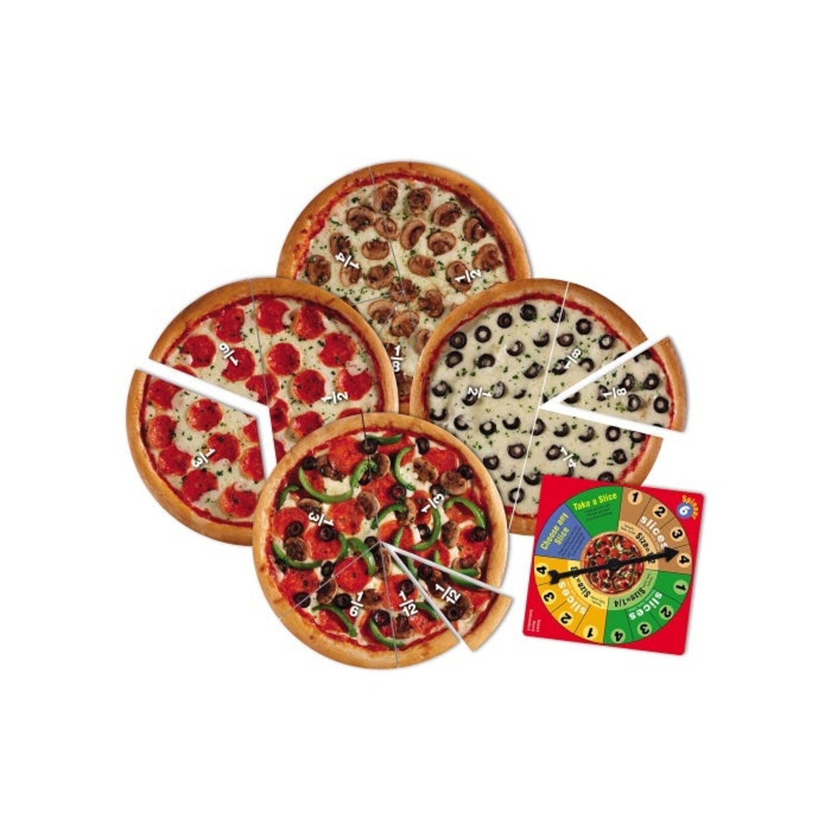 LEARNING RESOURCES INC Pizza Fraction Fun™ Game