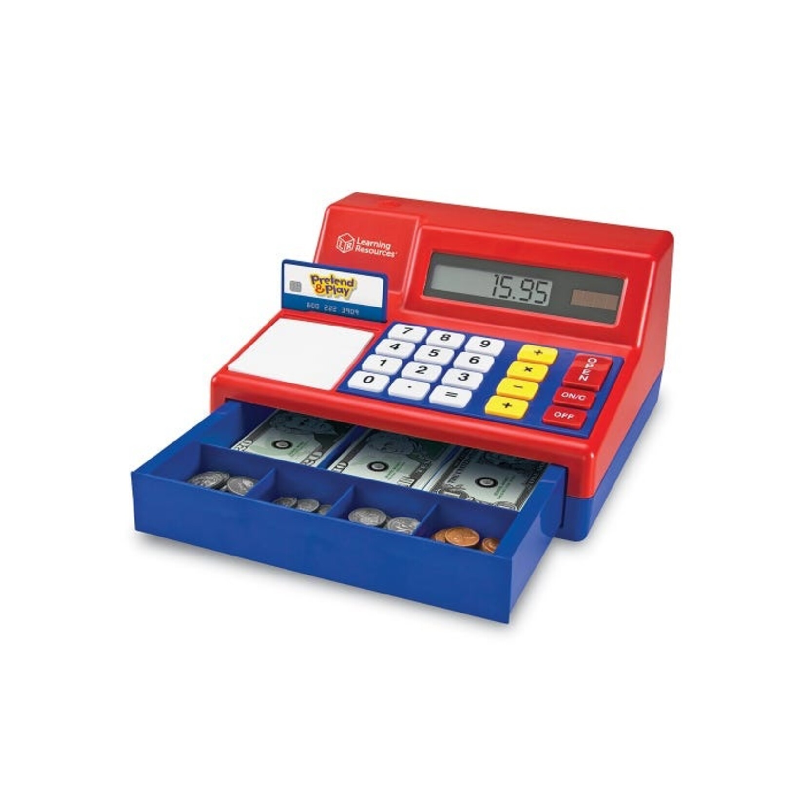 LEARNING RESOURCES INC Pretend & Play Calculator Cash Register