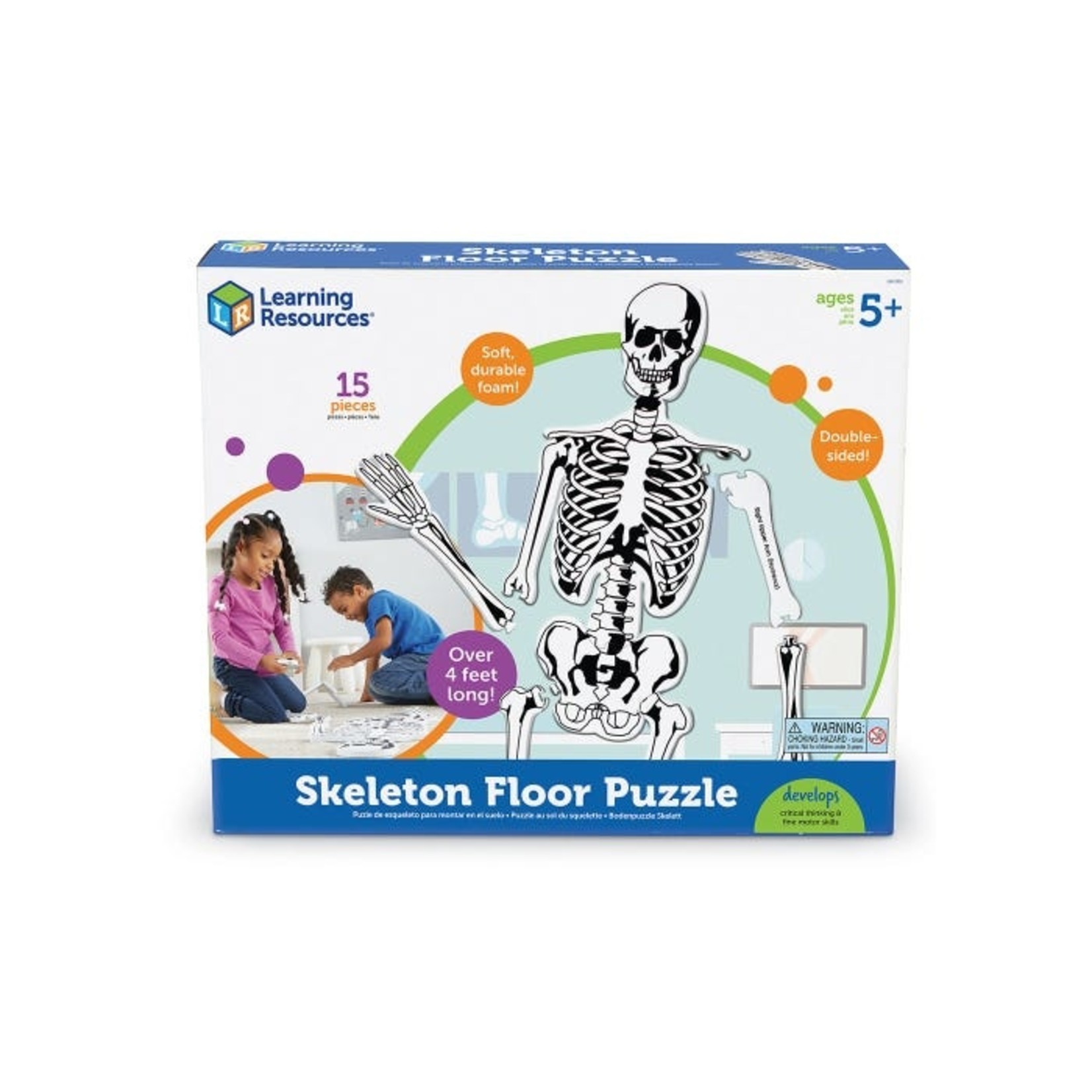 LEARNING RESOURCES INC Skeleton Foam Floor Puzzle