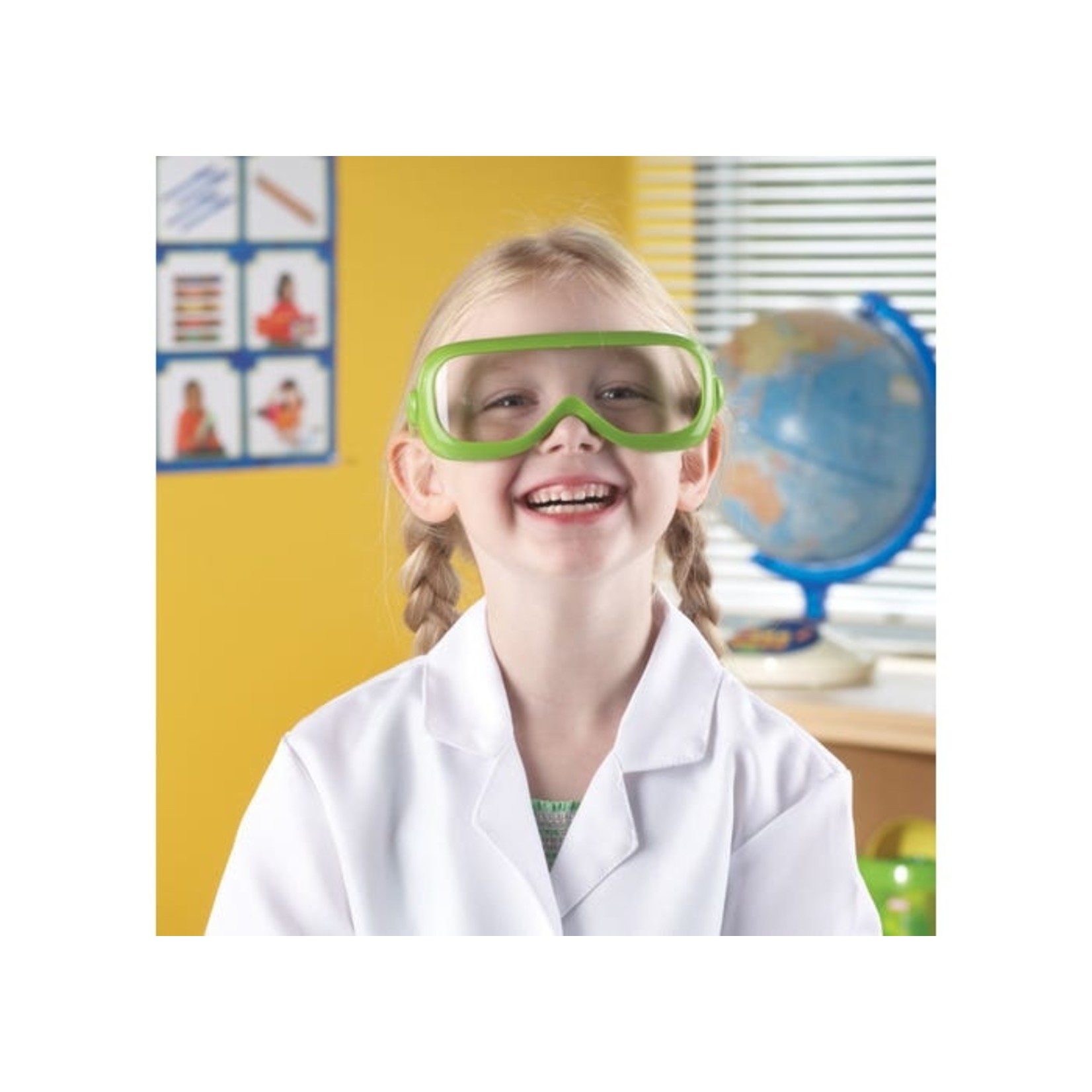 LEARNING RESOURCES INC Primary Science® Safety Glasses with Stand