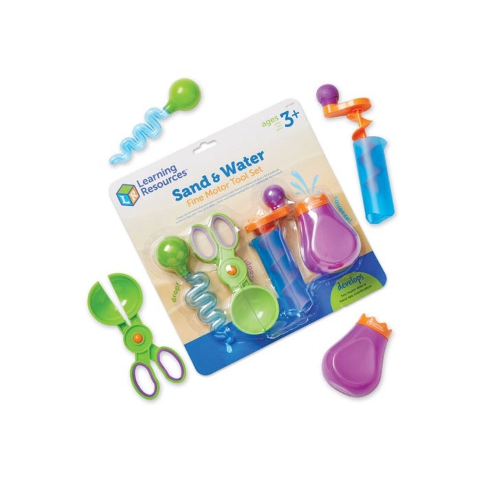 LEARNING RESOURCES INC Sand & Water Fine Motor Tool Set