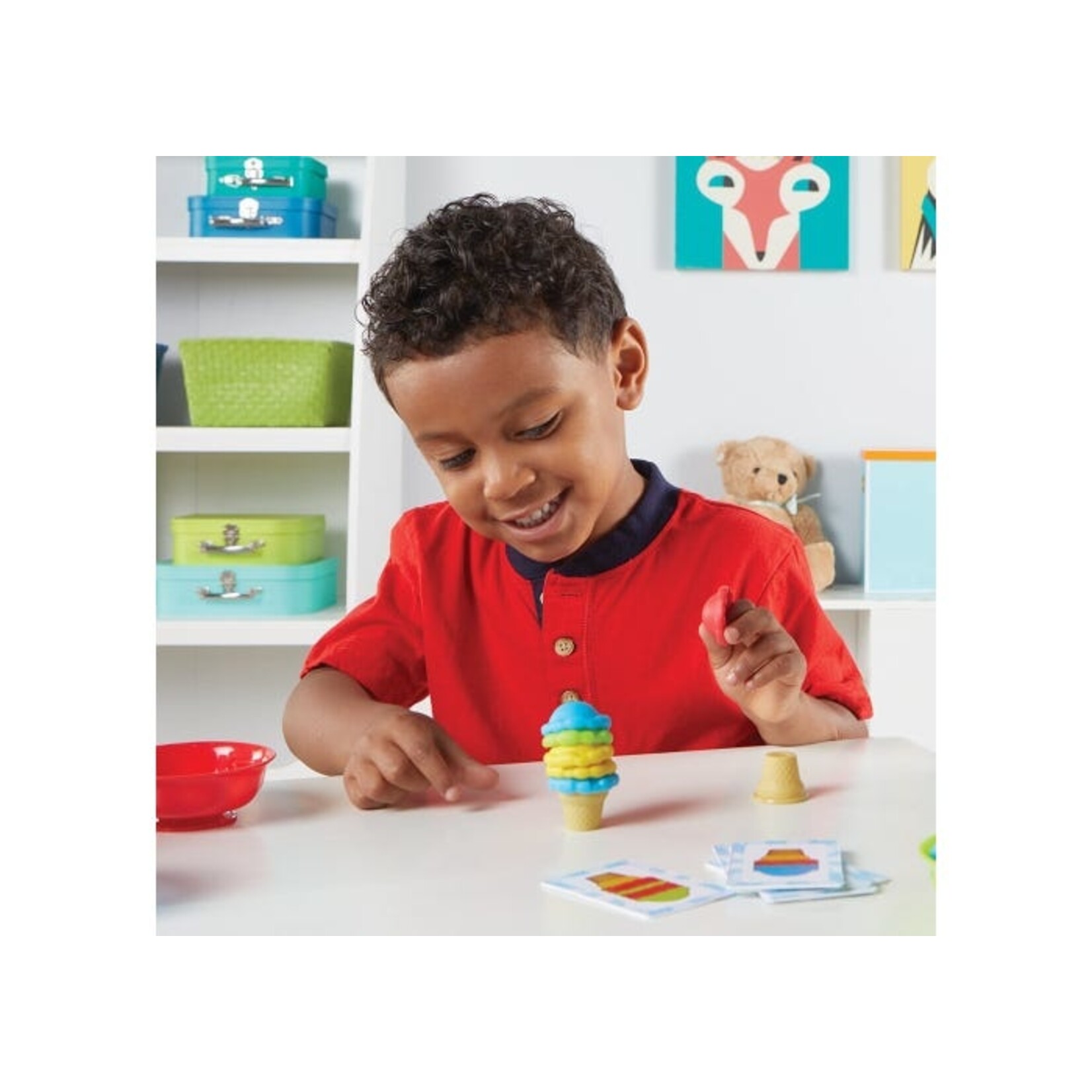 LEARNING RESOURCES INC Smart Scoops™ Math Activity Set