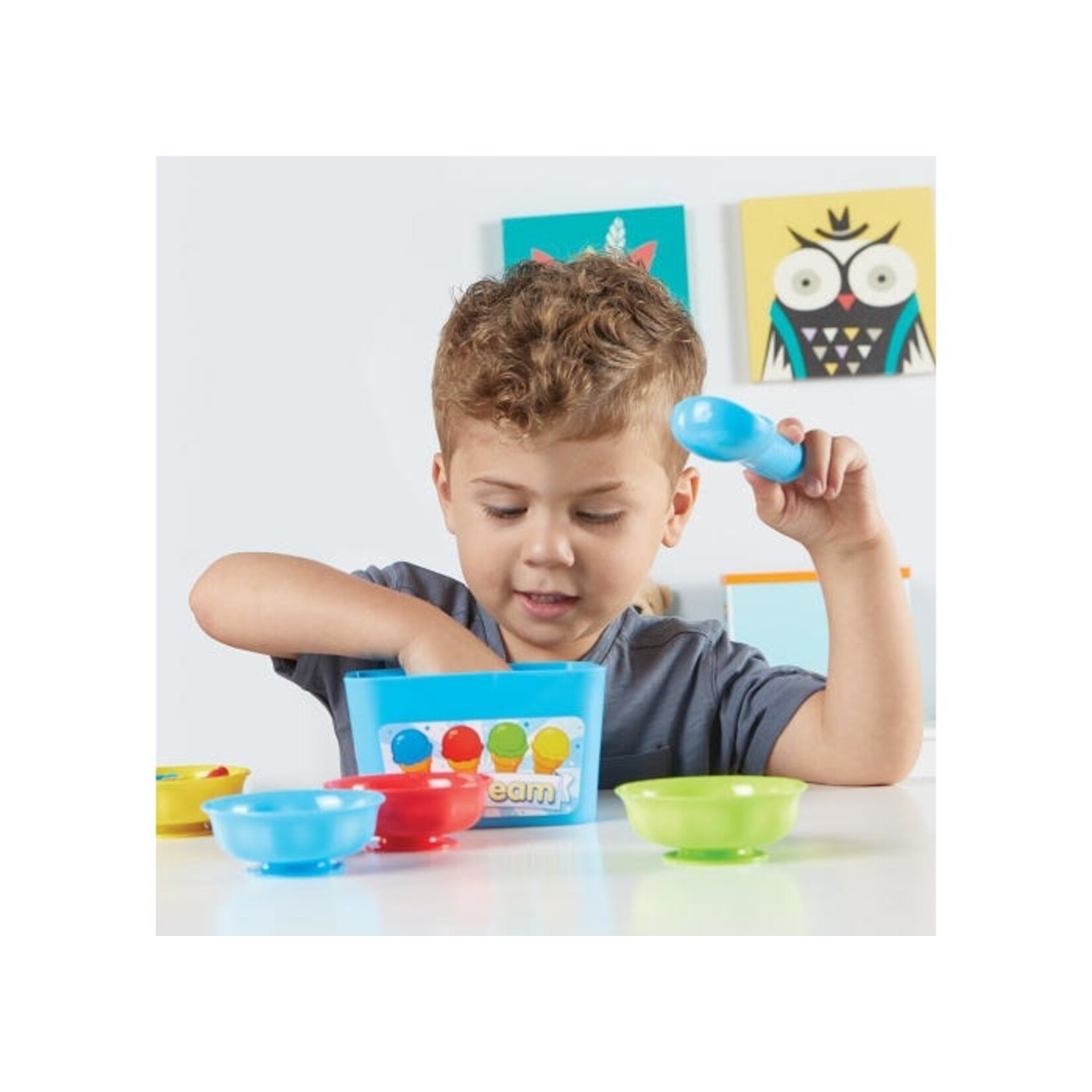 LEARNING RESOURCES INC Smart Scoops™ Math Activity Set
