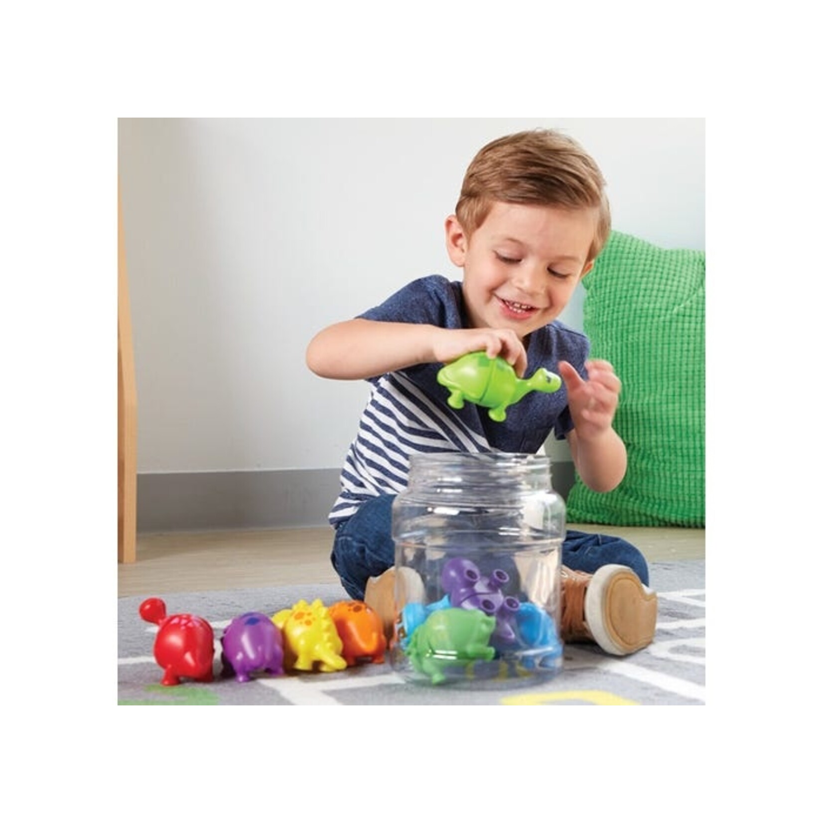 LEARNING RESOURCES INC Snap-n-Learn™ Matching Dinos