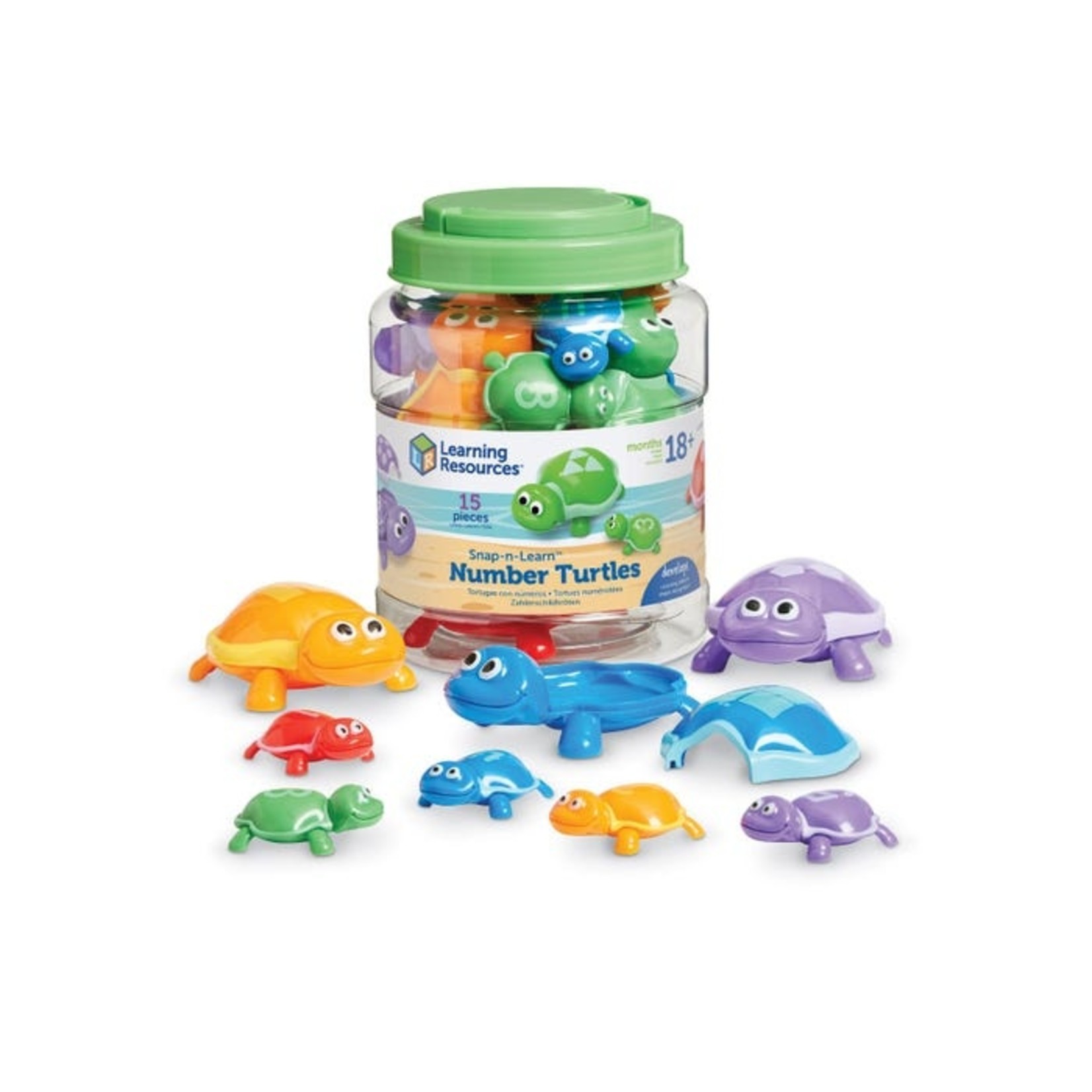 LEARNING RESOURCES INC Snap-n-Learn™ Number Turtles