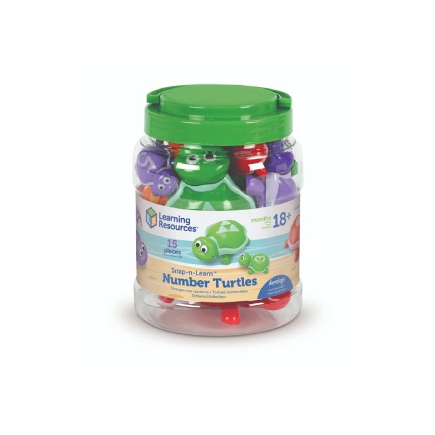 LEARNING RESOURCES INC Snap-n-Learn™ Number Turtles