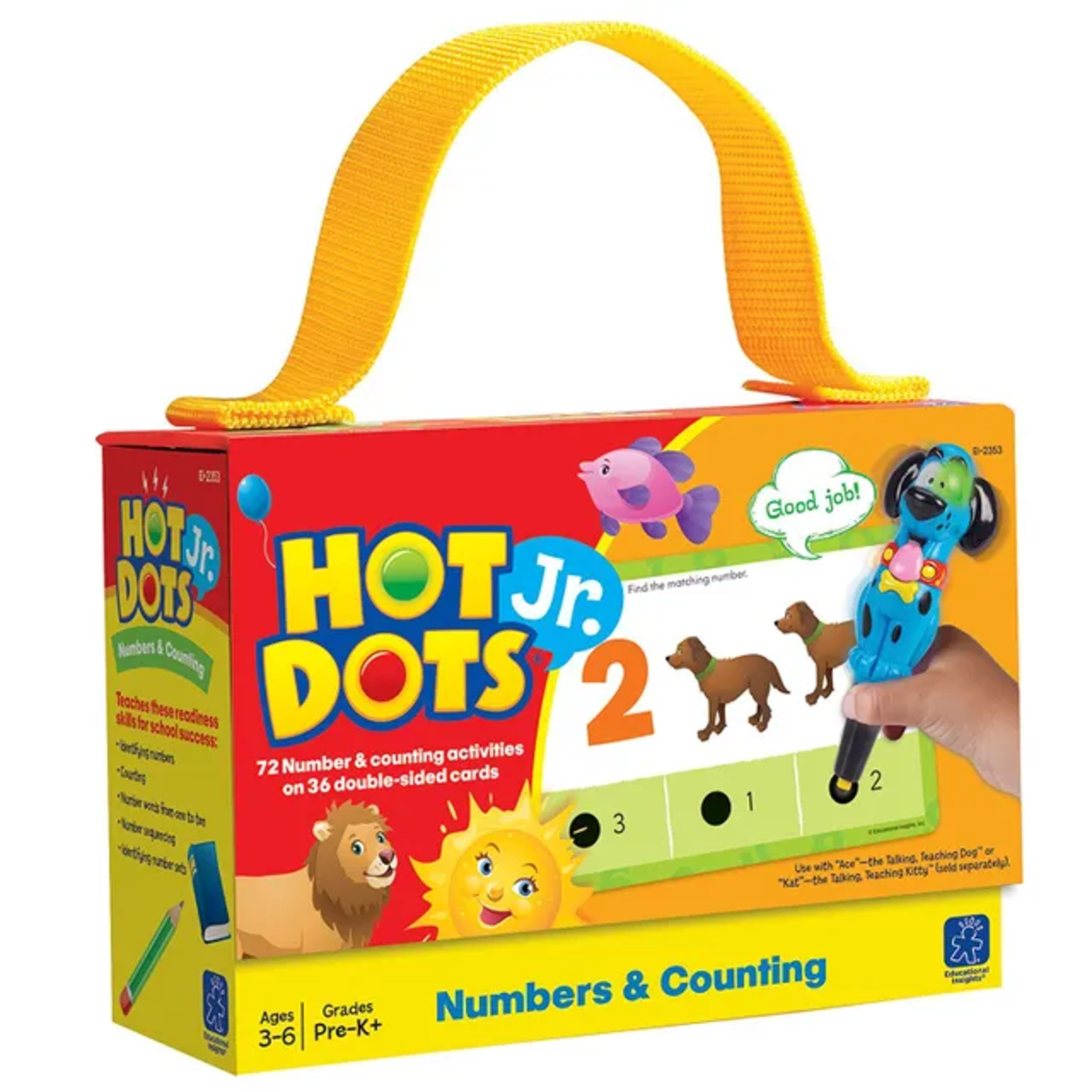 EDUCATIONAL INSIGHTS INC Hot Dots® Jr. Cards - Numbers & Counting