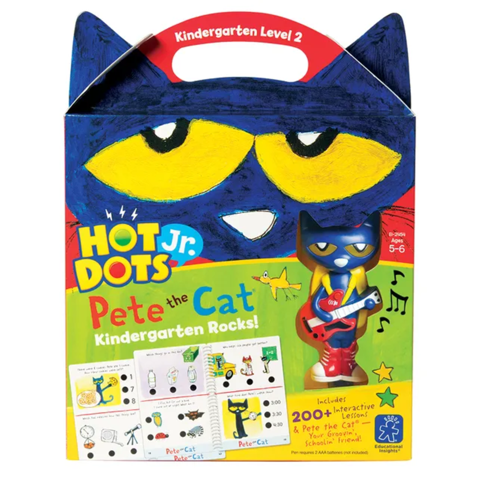 EDUCATIONAL INSIGHTS INC Hot Dots® Jr. Pete the Cat® Kindergarten Rocks