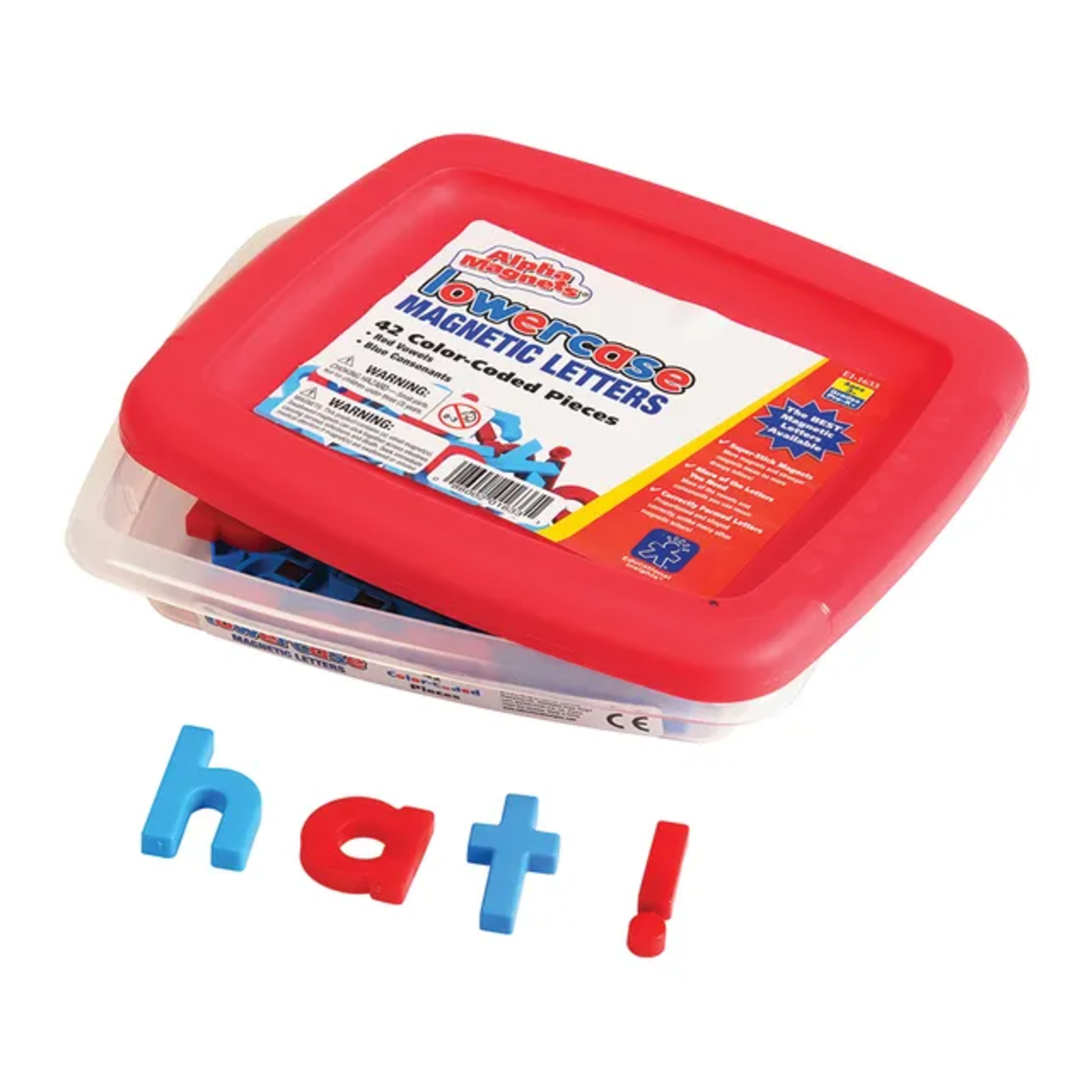 EDUCATIONAL INSIGHTS INC AlphaMagnets® Color-Coded Lowercase, 42 Pieces