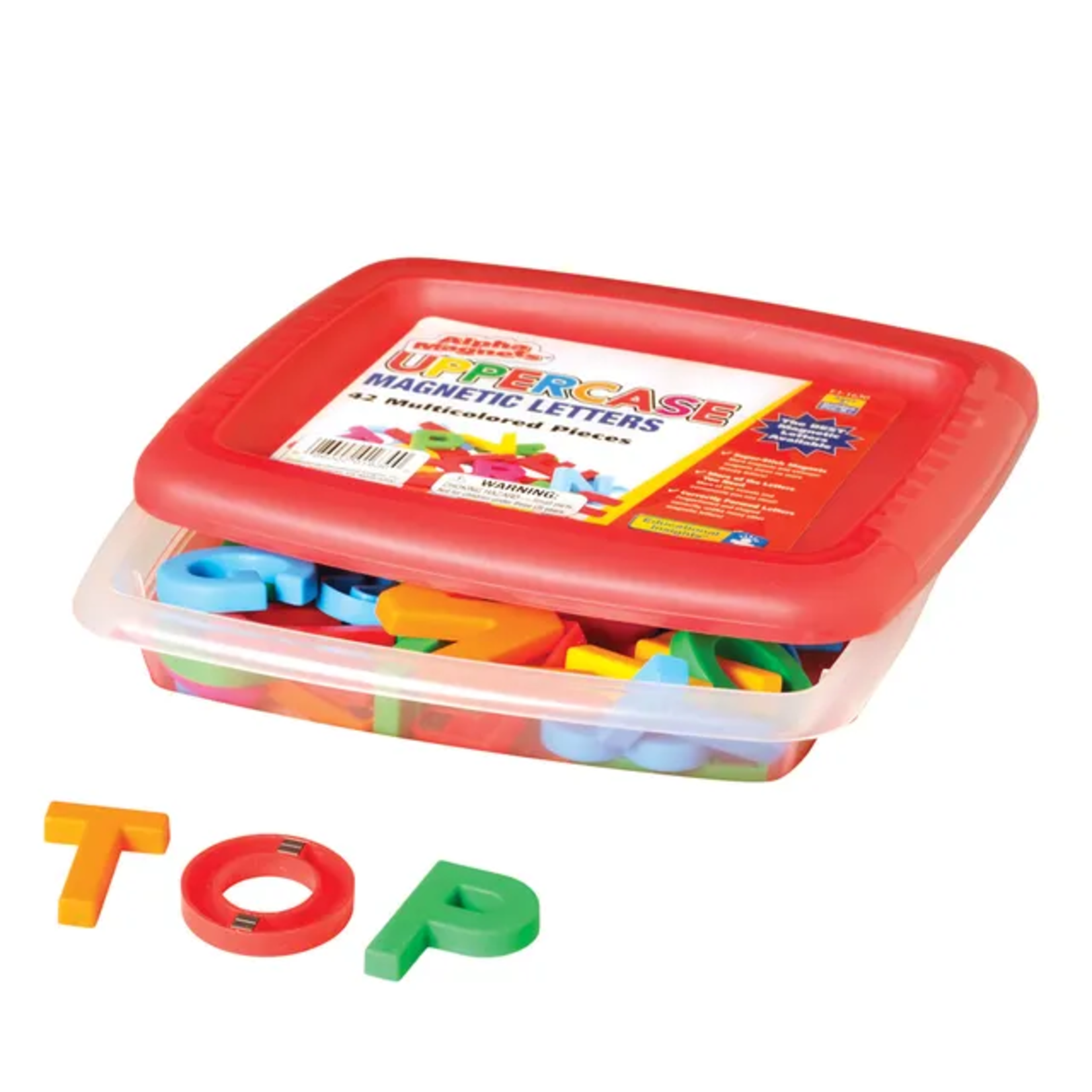 EDUCATIONAL INSIGHTS INC AlphaMagnets® Multicolored Uppercase, 42 Pieces