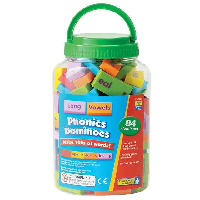 PHONICS DOMINOES LONG VOWELS - Educational Outfitters