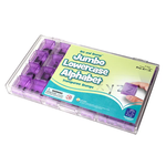 EDUCATIONAL INSIGHTS INC See & Stamp Jumbo Alphabet Transparent Stamps — Lowercase (20 pieces)